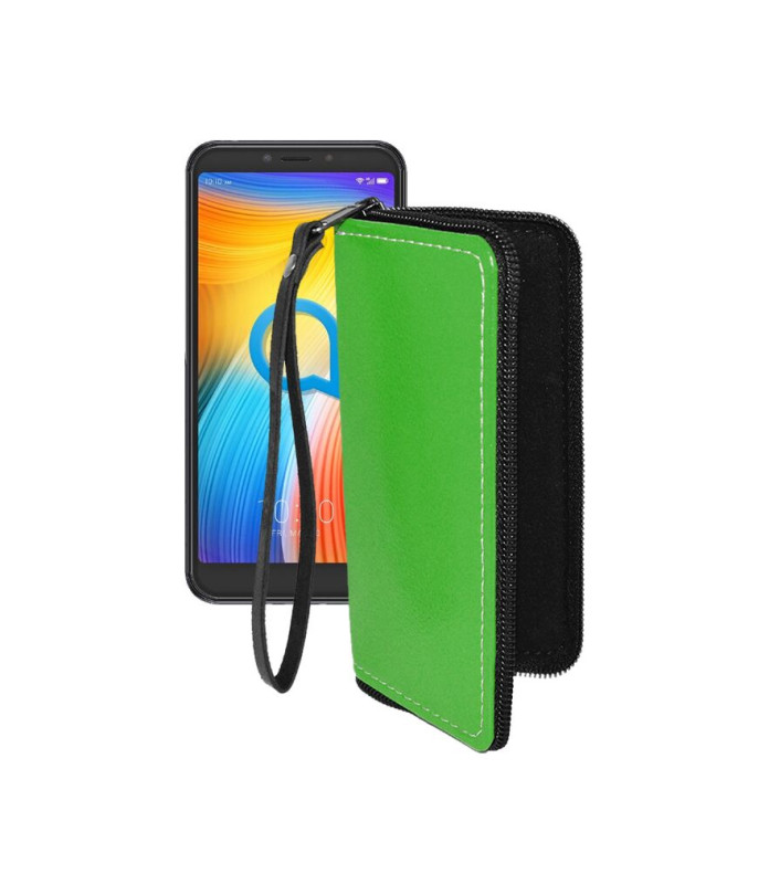Чохол-гаманець з екошкіри для телефону Alcatel 1S (5024D)
