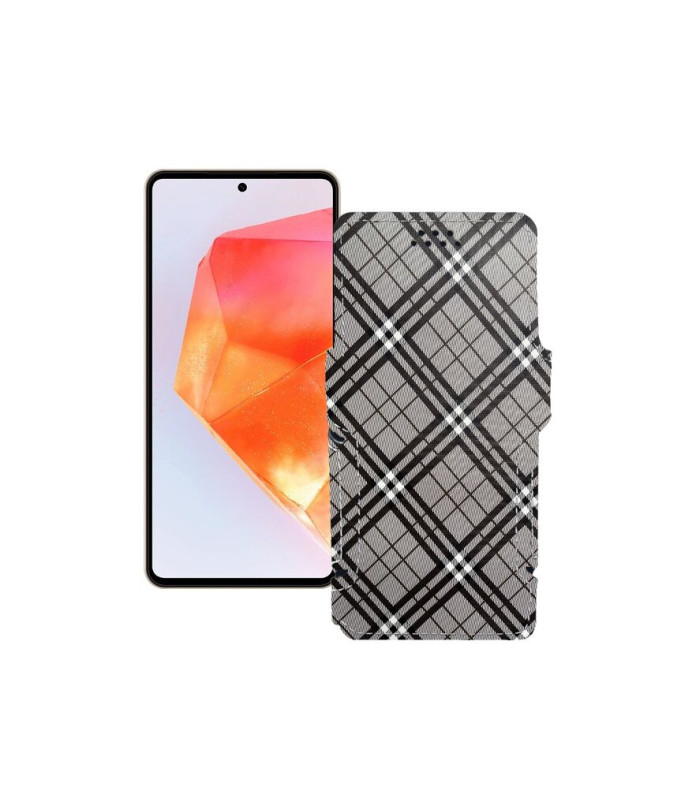 Чохол-книжка з екошкіри для телефону Samsung Galaxy C55