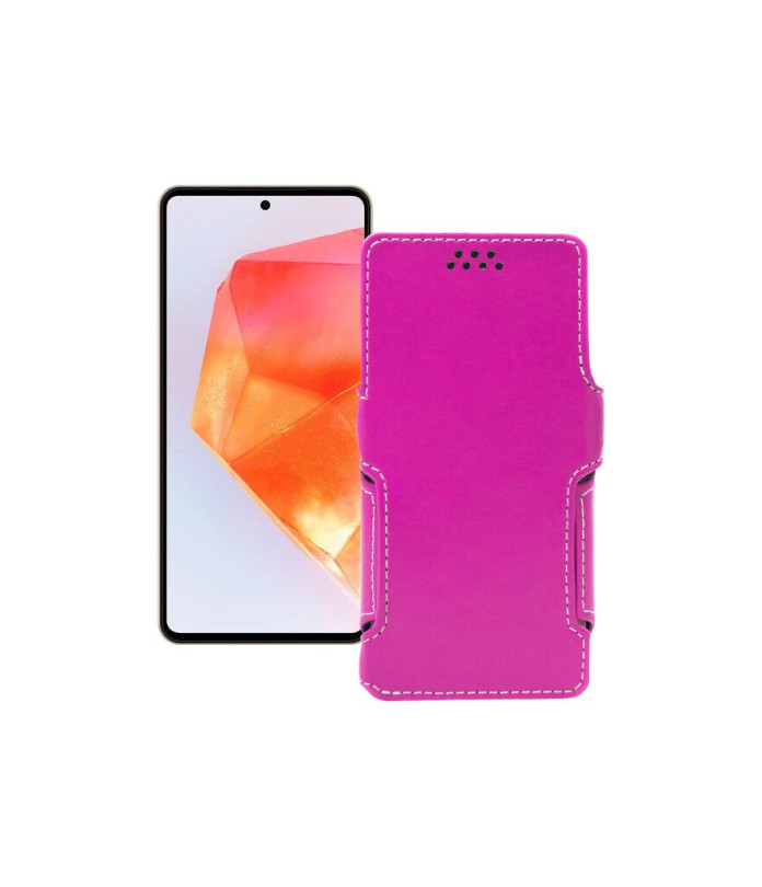 Чохол-книжка з екошкіри для телефону Samsung Galaxy C55