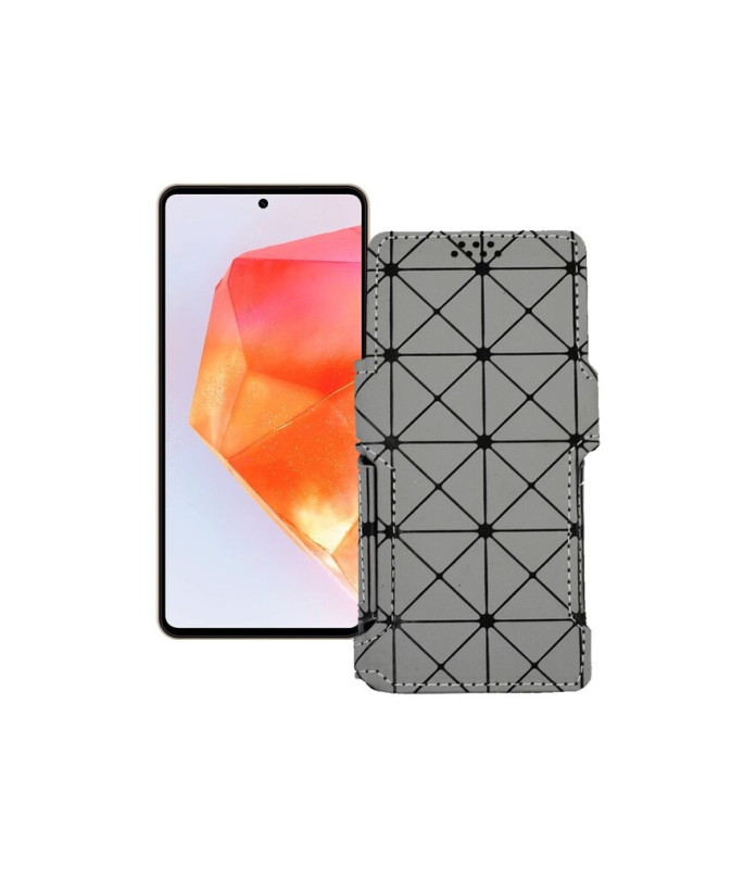 Чохол-книжка з екошкіри для телефону Samsung Galaxy C55