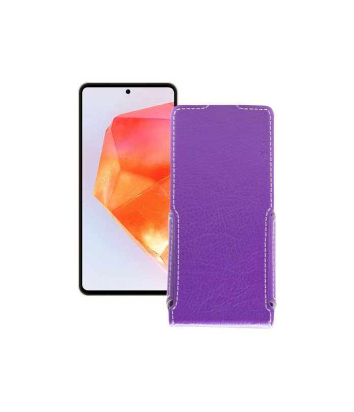 Чохол-флип з екошкіри для телефону Samsung Galaxy C55