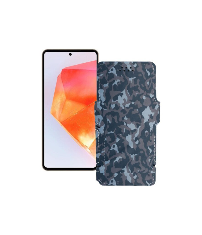 Чохол-книжка з екошкіри для телефону Samsung Galaxy C55