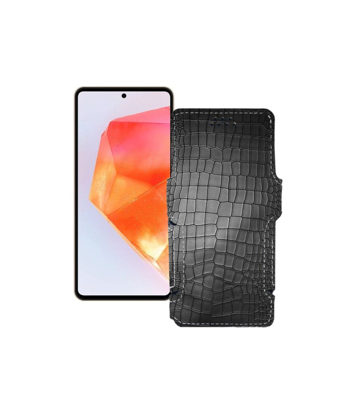 Чохол-книжка з екошкіри для телефону Samsung Galaxy C55