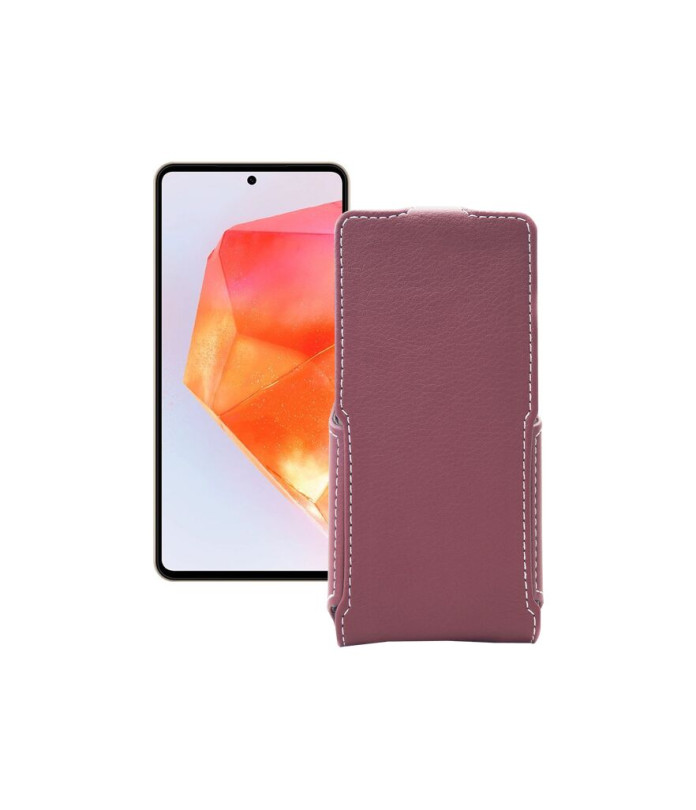 Чохол-флип з екошкіри для телефону Samsung Galaxy C55