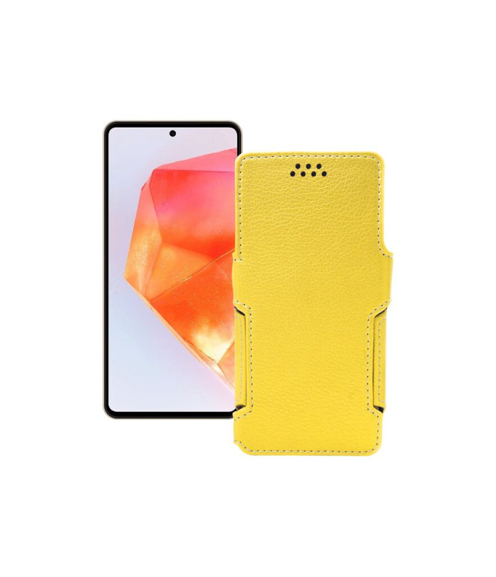 Чохол-книжка з екошкіри для телефону Samsung Galaxy C55