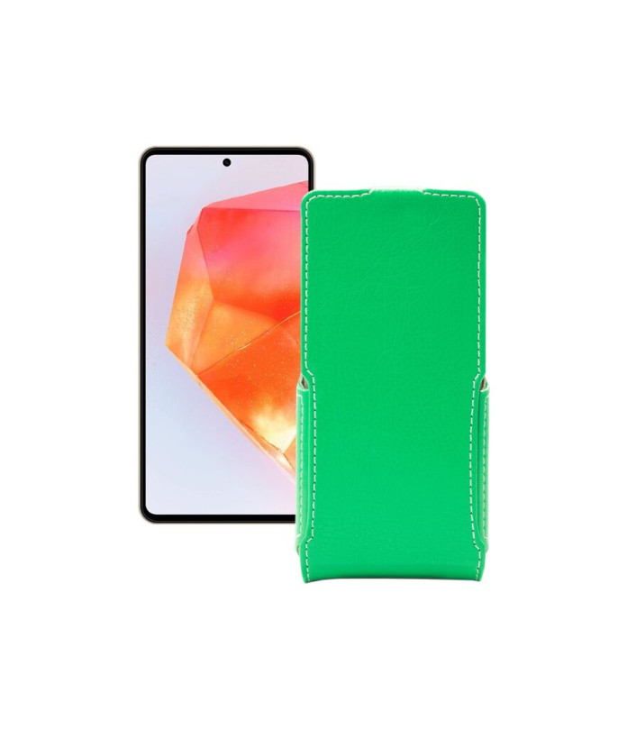Чохол-флип з екошкіри для телефону Samsung Galaxy C55