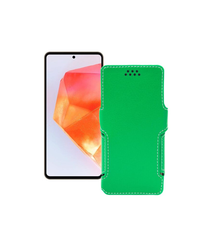Чохол-книжка з екошкіри для телефону Samsung Galaxy C55