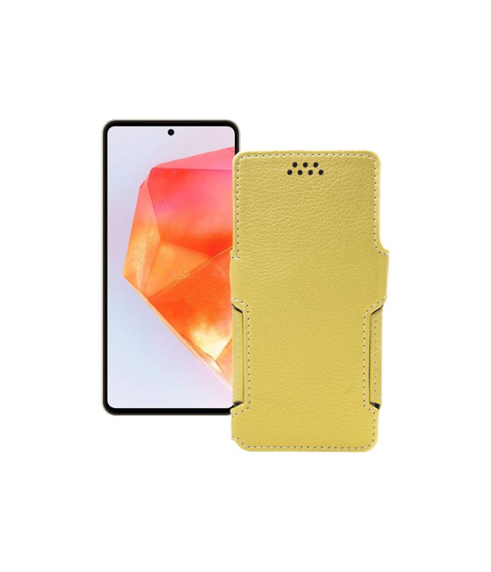 Чохол-книжка з екошкіри для телефону Samsung Galaxy C55