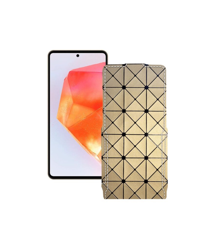 Чохол-флип з екошкіри для телефону Samsung Galaxy C55