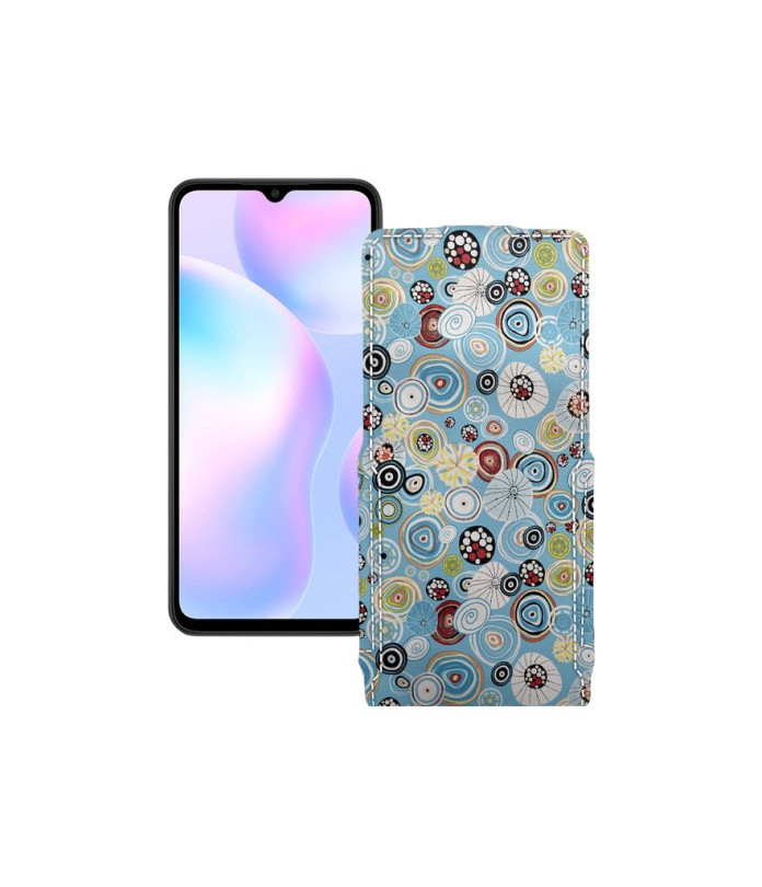 Чохол-флип з екошкіри для телефону Xiaomi Redmi 9A