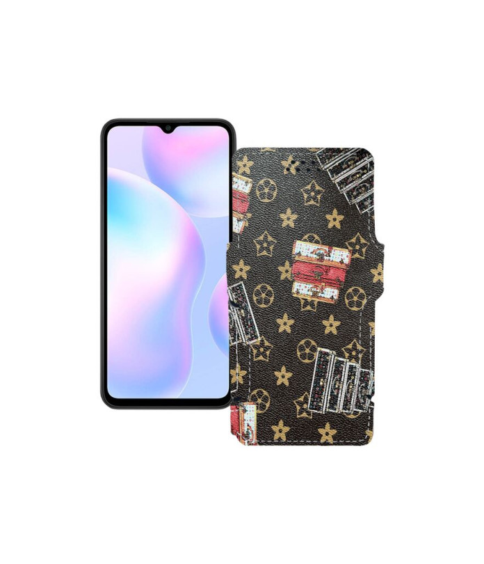 Чохол-книжка з екошкіри для телефону Xiaomi Redmi 9A