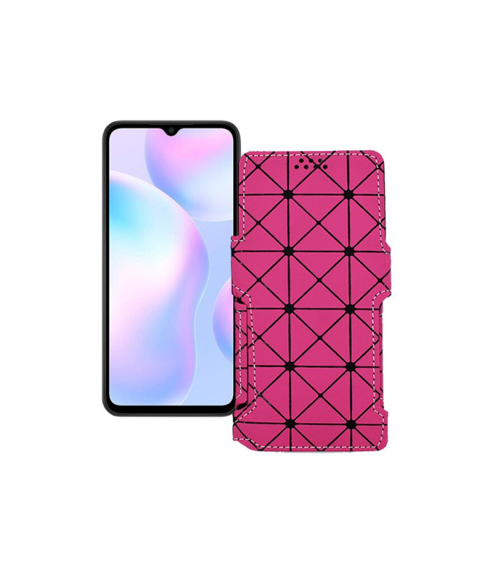 Чохол-книжка з екошкіри для телефону Xiaomi Redmi 9A