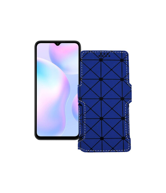 Чохол-книжка з екошкіри для телефону Xiaomi Redmi 9A