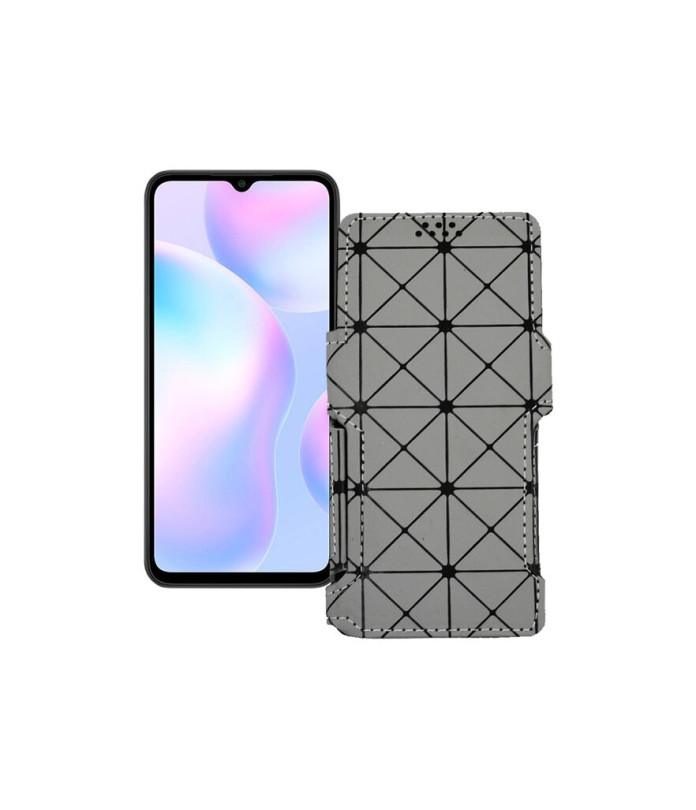 Чохол-книжка з екошкіри для телефону Xiaomi Redmi 9A