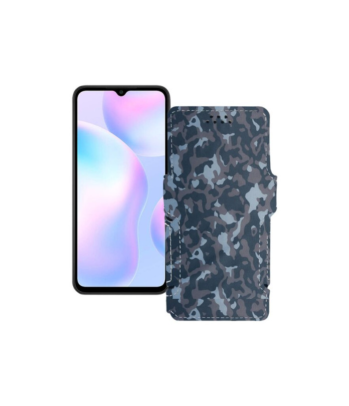 Чохол-книжка з екошкіри для телефону Xiaomi Redmi 9A