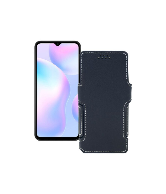 Чохол-книжка з екошкіри для телефону Xiaomi Redmi 9A