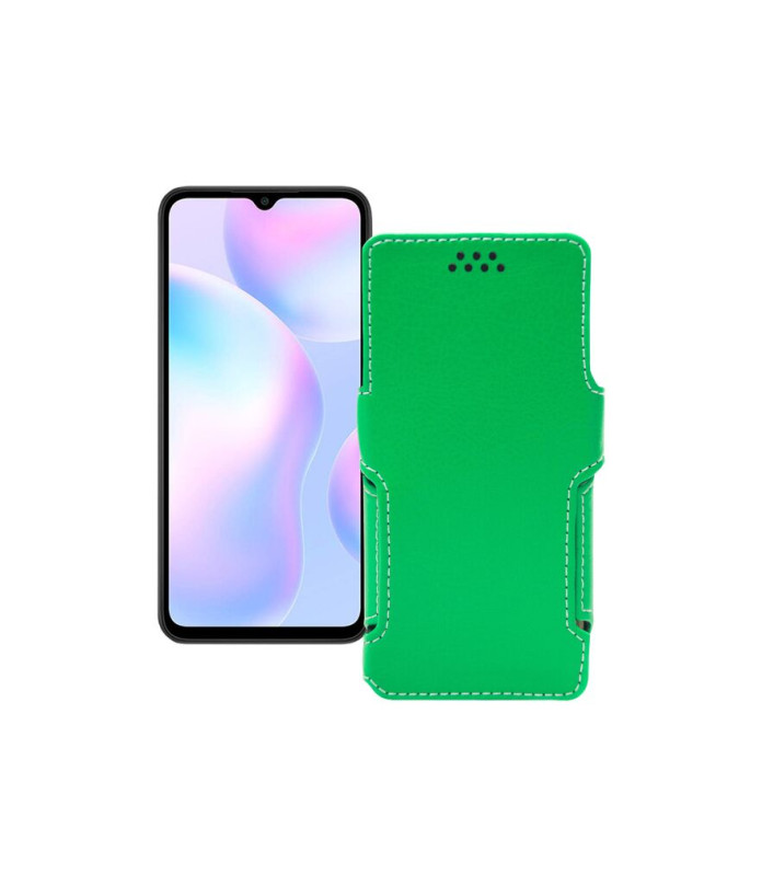 Чохол-книжка з екошкіри для телефону Xiaomi Redmi 9A