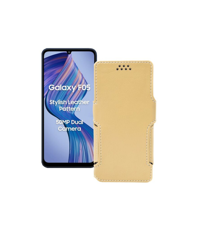Чохол-книжка з екошкіри для телефону Samsung Galaxy F05 (E055)