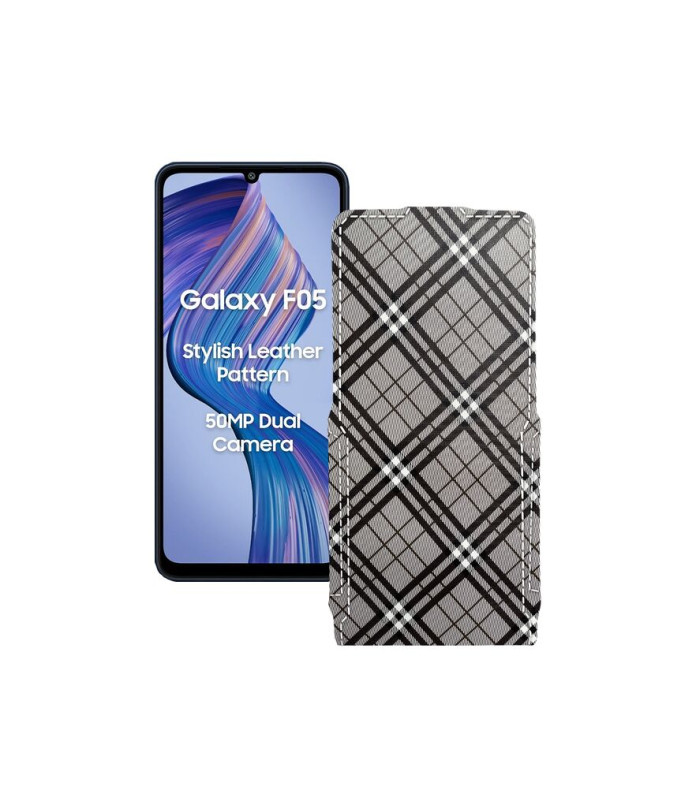 Чохол-флип з екошкіри для телефону Samsung Galaxy F05 (E055)