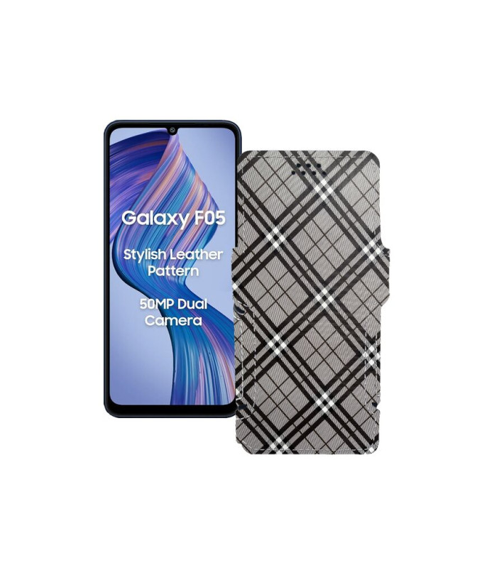 Чохол-книжка з екошкіри для телефону Samsung Galaxy F05 (E055)