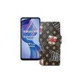 Чохол-книжка з екошкіри для телефону Samsung Galaxy F05 (E055)