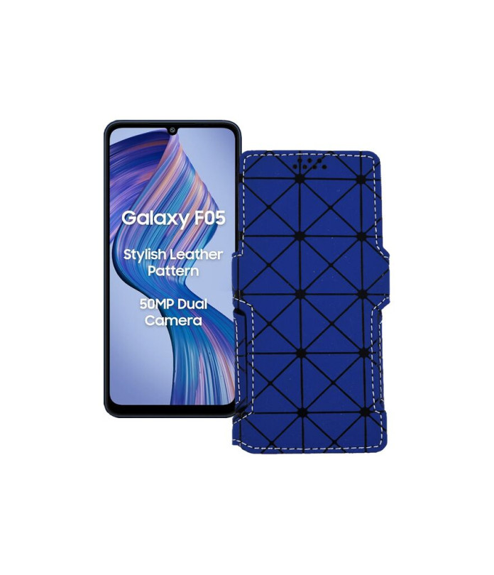 Чохол-книжка з екошкіри для телефону Samsung Galaxy F05 (E055)