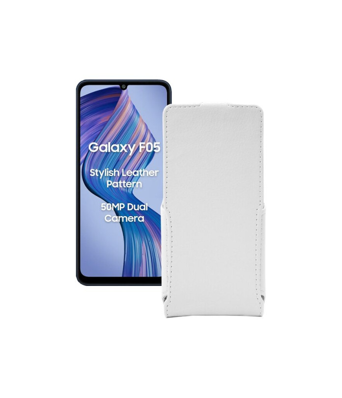 Чохол-флип з екошкіри для телефону Samsung Galaxy F05 (E055)