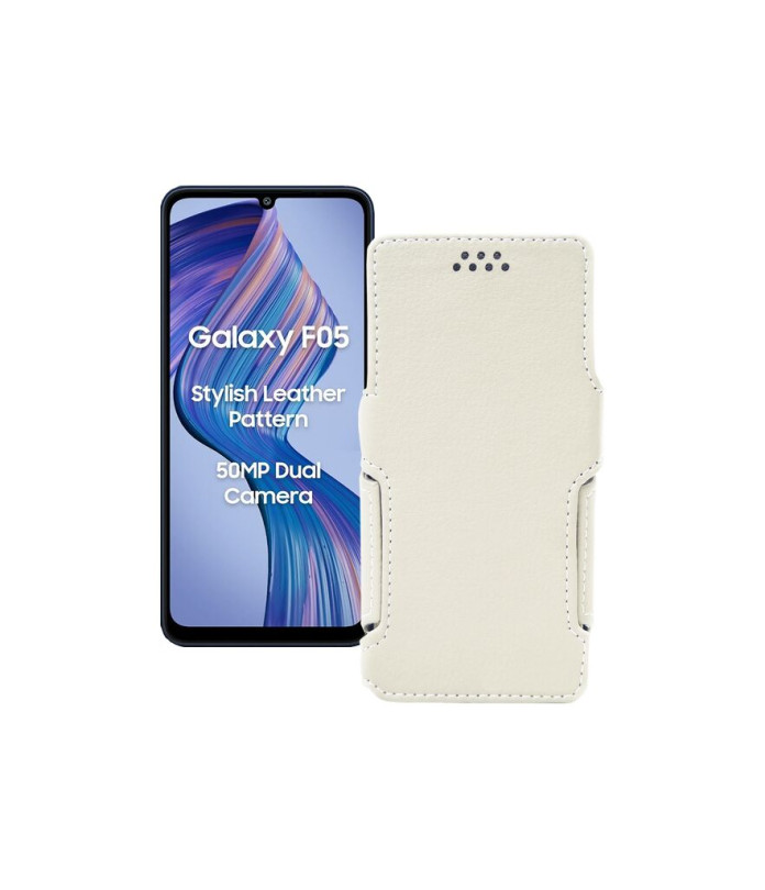Чохол-книжка з екошкіри для телефону Samsung Galaxy F05 (E055)