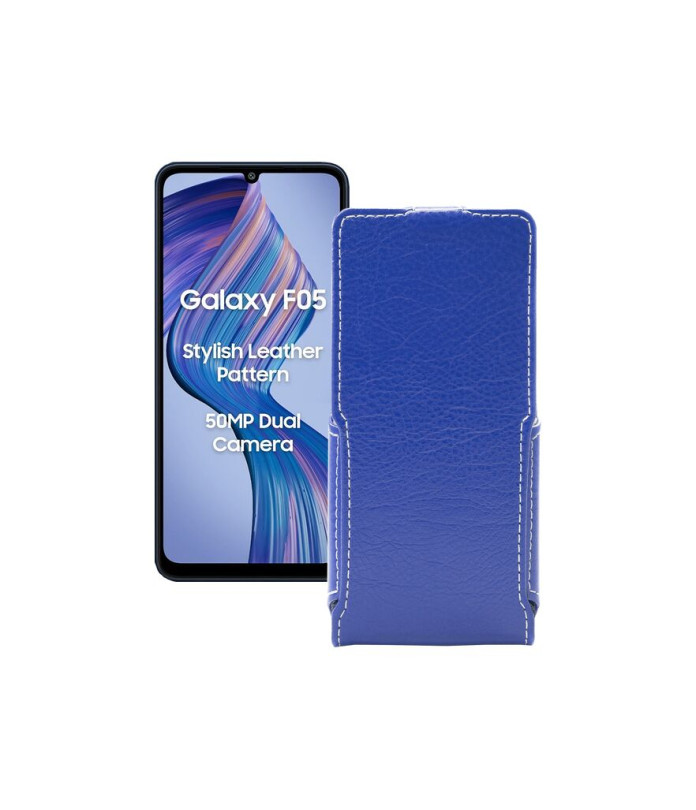 Чохол-флип з екошкіри для телефону Samsung Galaxy F05 (E055)