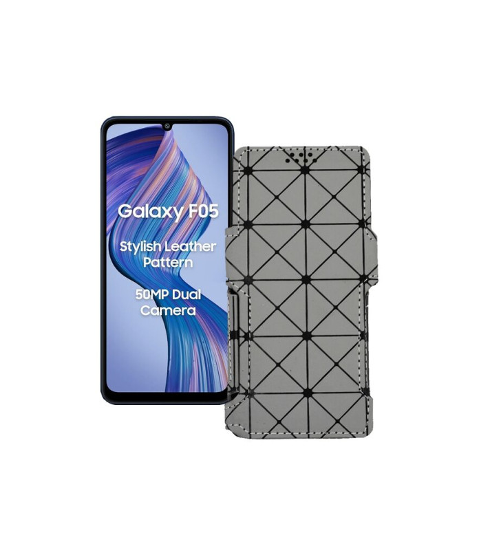Чохол-книжка з екошкіри для телефону Samsung Galaxy F05 (E055)