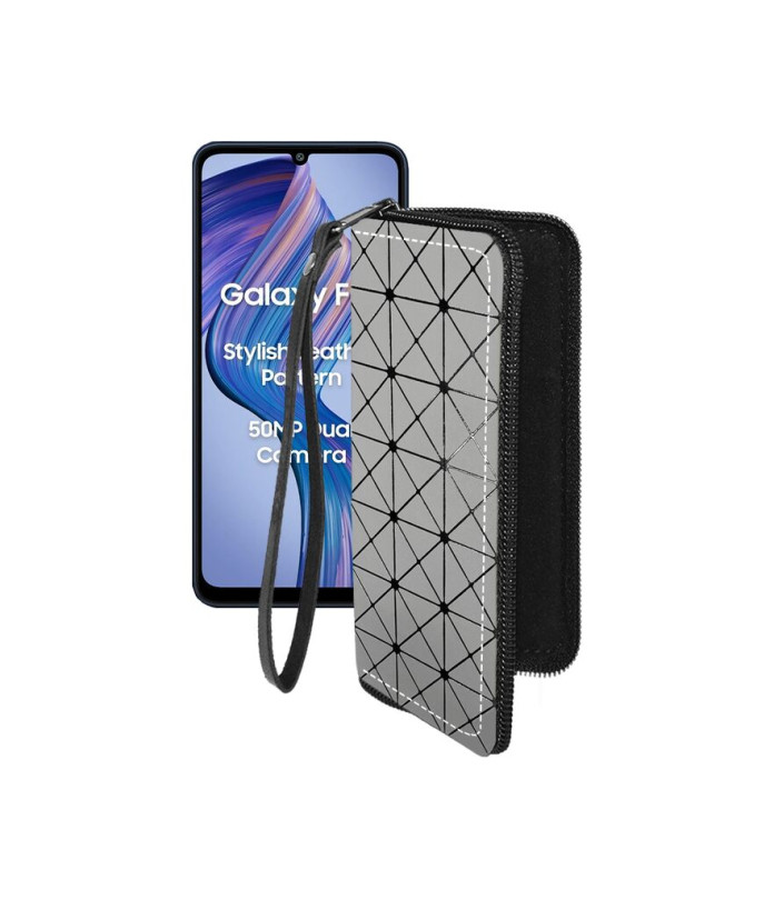 Чохол-гаманець з екошкіри для телефону Samsung Galaxy F05 (E055)
