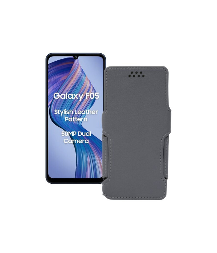 Чохол-книжка з екошкіри для телефону Samsung Galaxy F05 (E055)