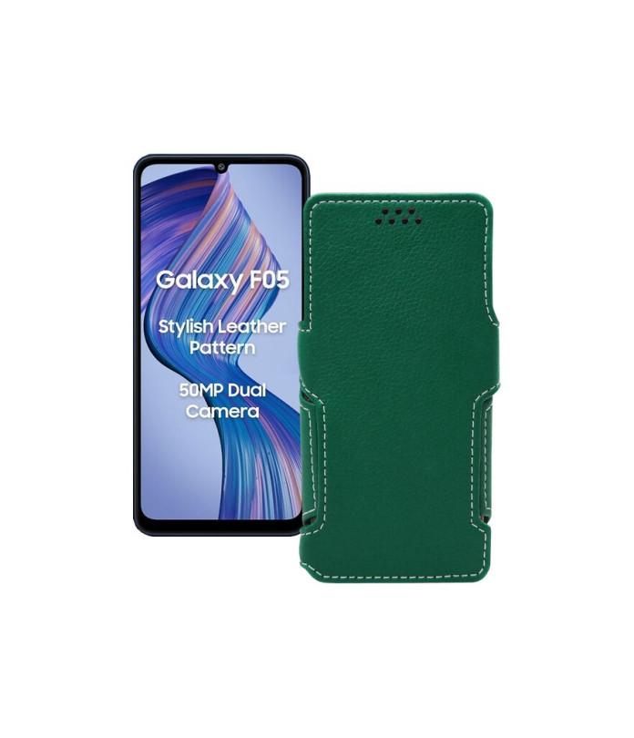 Чохол-книжка з екошкіри для телефону Samsung Galaxy F05 (E055)