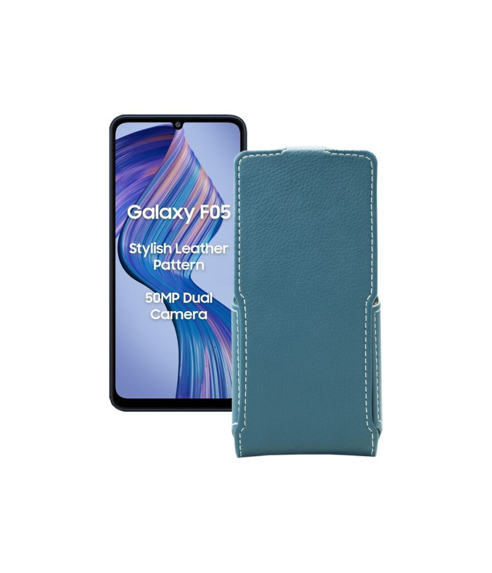 Чохол-флип з екошкіри для телефону Samsung Galaxy F05 (E055)