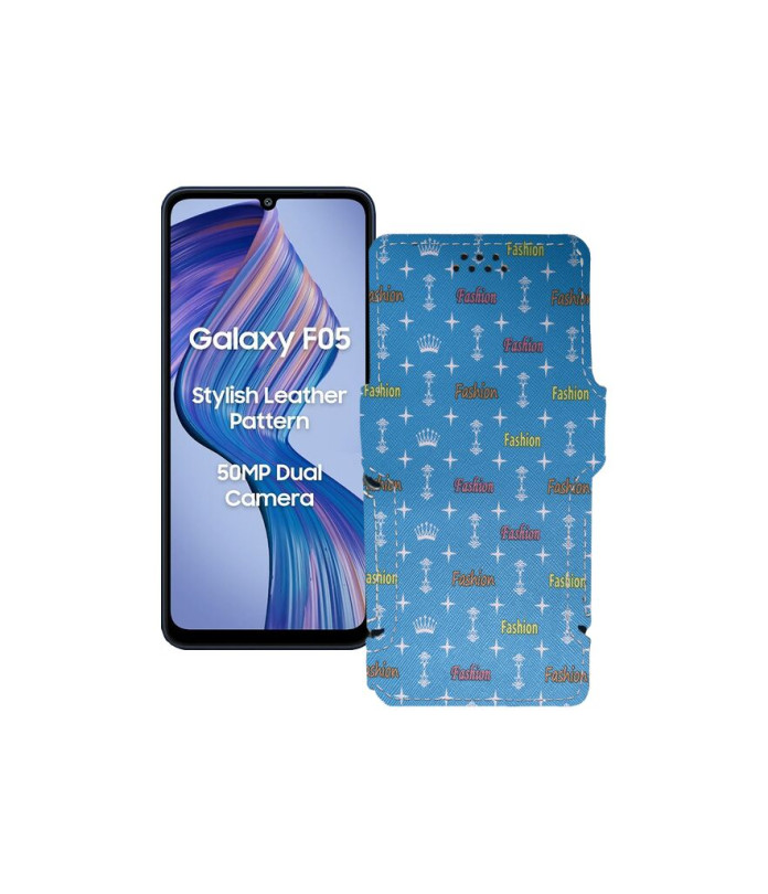 Чохол-книжка з екошкіри для телефону Samsung Galaxy F05 (E055)