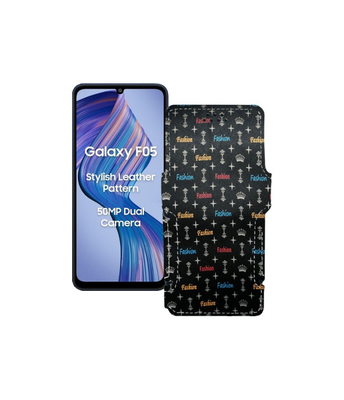 Чохол-книжка з екошкіри для телефону Samsung Galaxy F05 (E055)