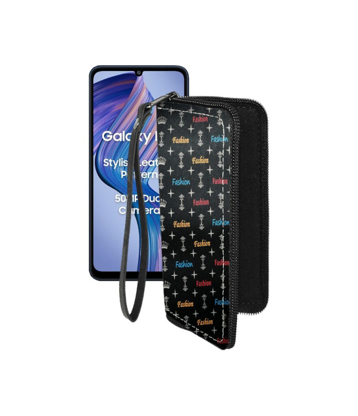 Чохол-гаманець з екошкіри для телефону Samsung Galaxy F05 (E055)