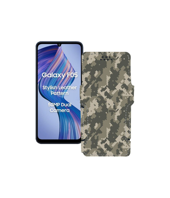 Чохол-книжка з екошкіри для телефону Samsung Galaxy F05 (E055)