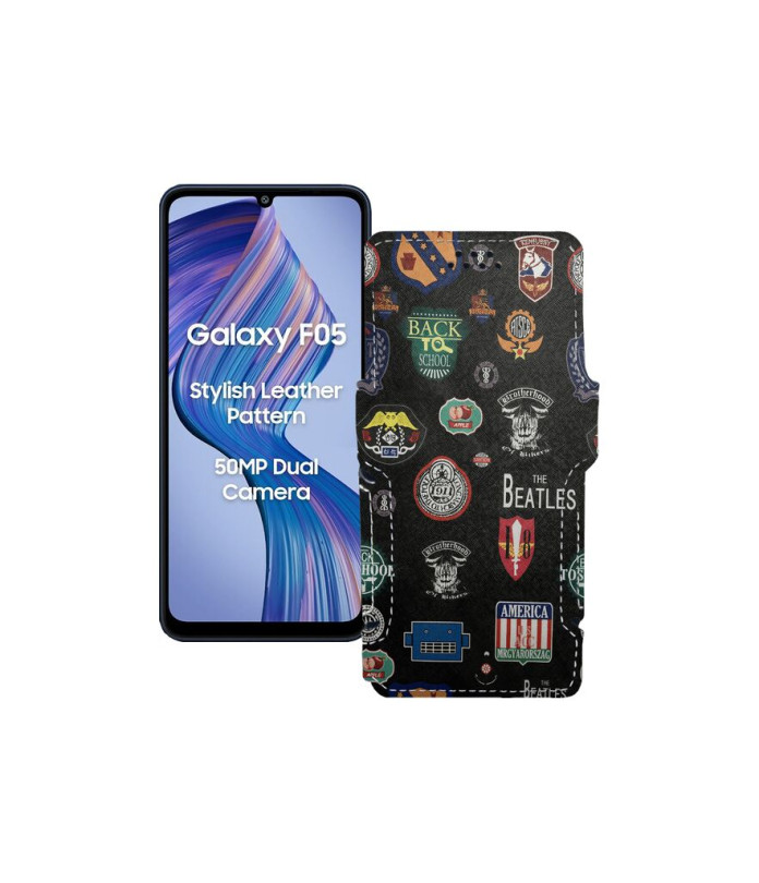 Чохол-книжка з екошкіри для телефону Samsung Galaxy F05 (E055)