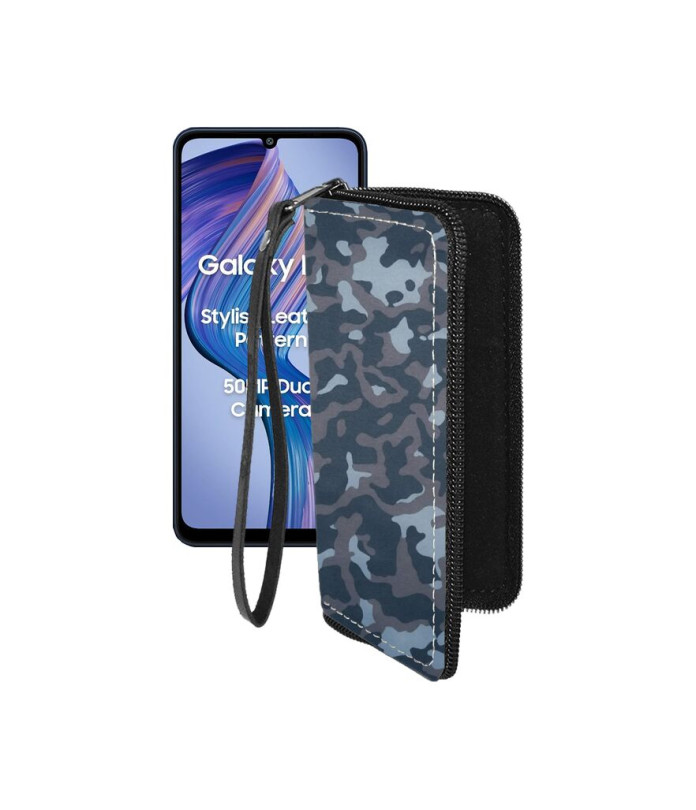 Чохол-гаманець з екошкіри для телефону Samsung Galaxy F05 (E055)