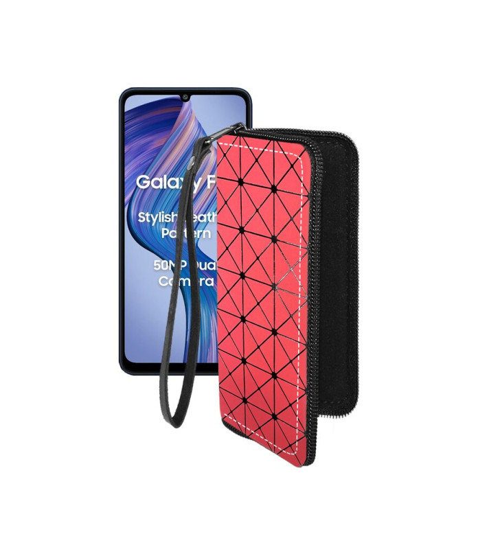 Чохол-гаманець з екошкіри для телефону Samsung Galaxy F05 (E055)