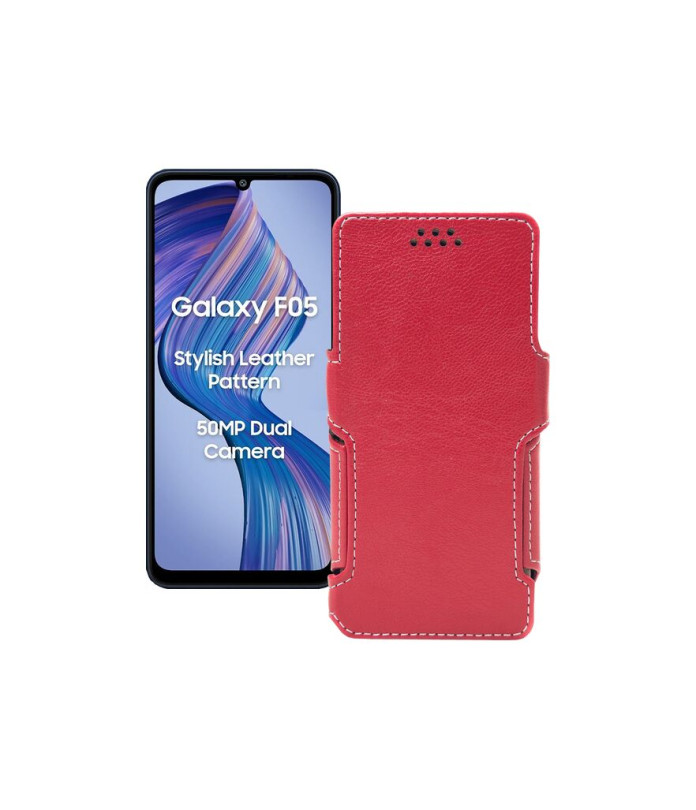 Чохол-книжка з екошкіри для телефону Samsung Galaxy F05 (E055)