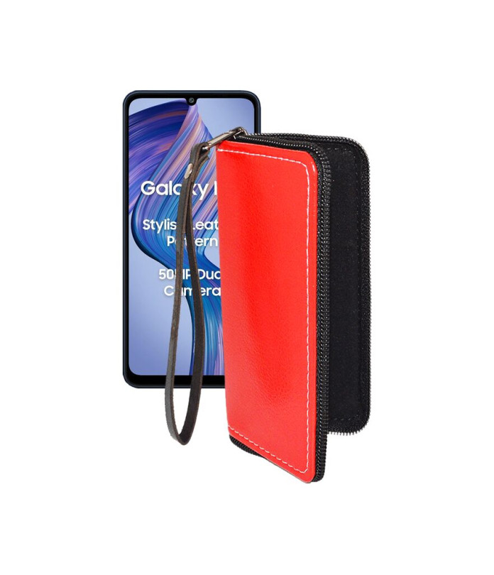 Чохол-гаманець з екошкіри для телефону Samsung Galaxy F05 (E055)