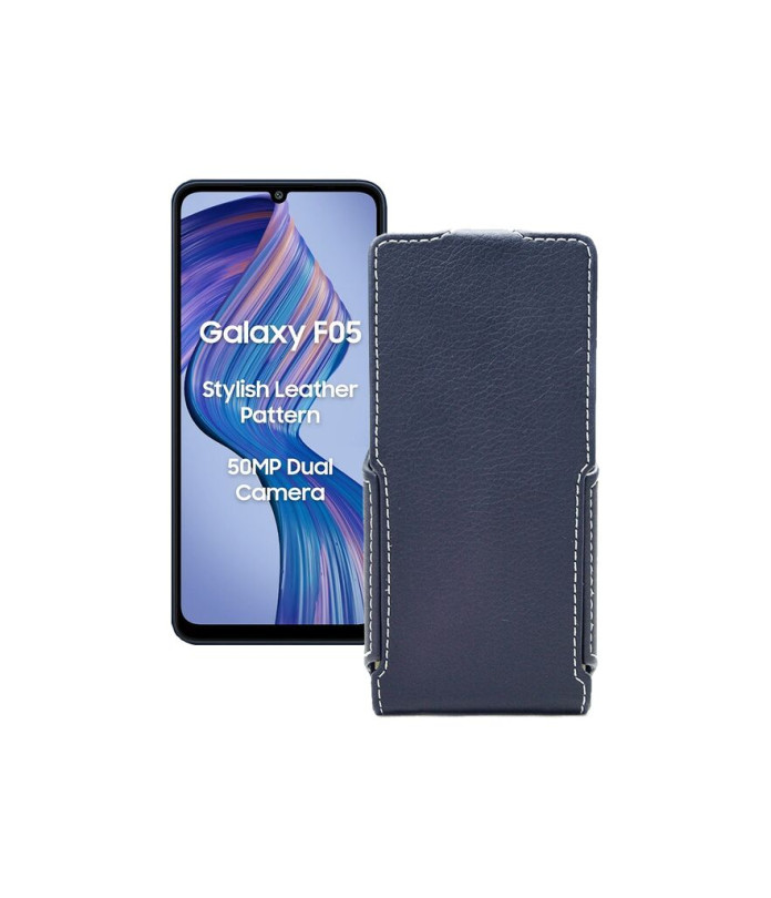 Чохол-флип з екошкіри для телефону Samsung Galaxy F05 (E055)