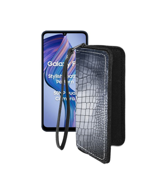 Чохол-гаманець з екошкіри для телефону Samsung Galaxy F05 (E055)