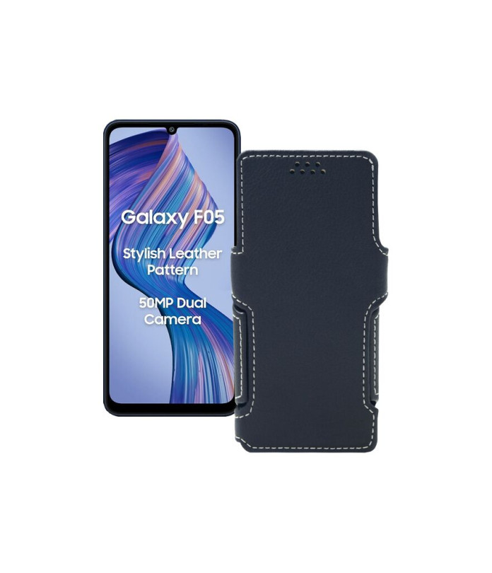 Чохол-книжка з екошкіри для телефону Samsung Galaxy F05 (E055)