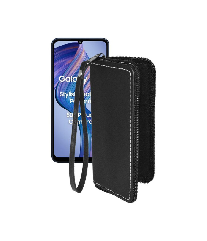Чохол-гаманець з екошкіри для телефону Samsung Galaxy F05 (E055)
