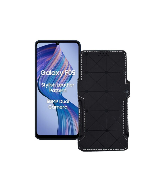 Чохол-книжка з екошкіри для телефону Samsung Galaxy F05 (E055)