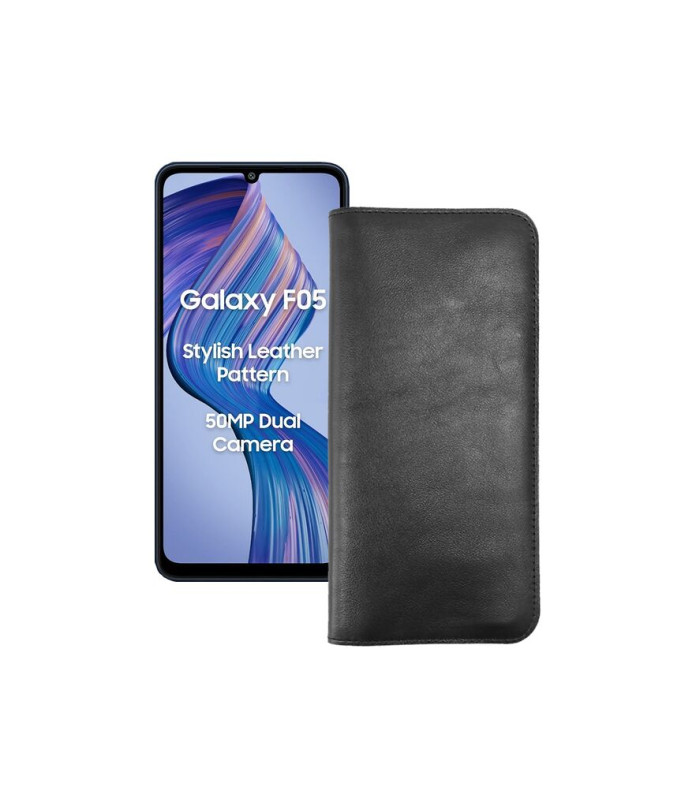 Портмоне з екошкіри для телефону Samsung Galaxy F05 (E055)
