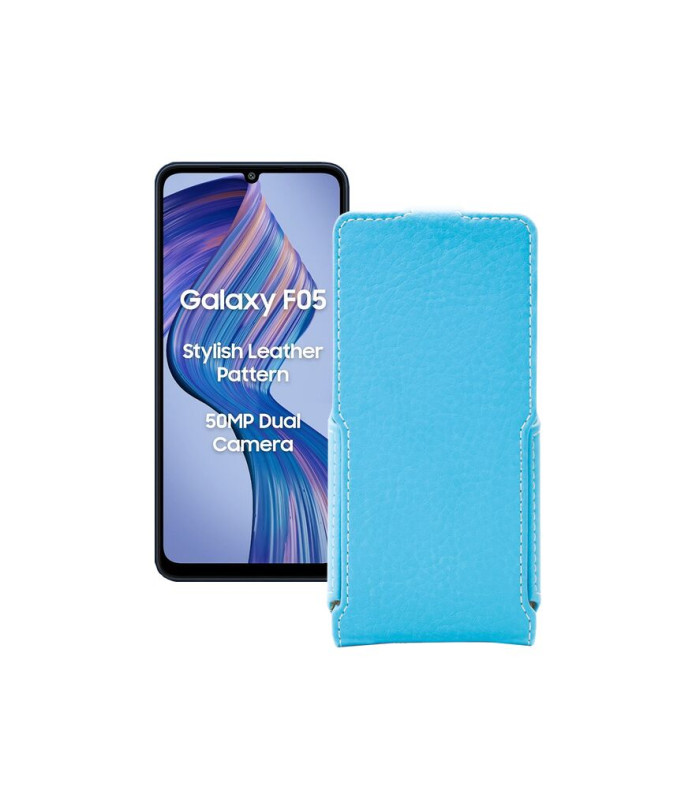 Чохол-флип з екошкіри для телефону Samsung Galaxy F05 (E055)